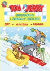 Tom i Jerry.Łamigłówki i zabawy logiczne (żółte) - praca zbiorowa