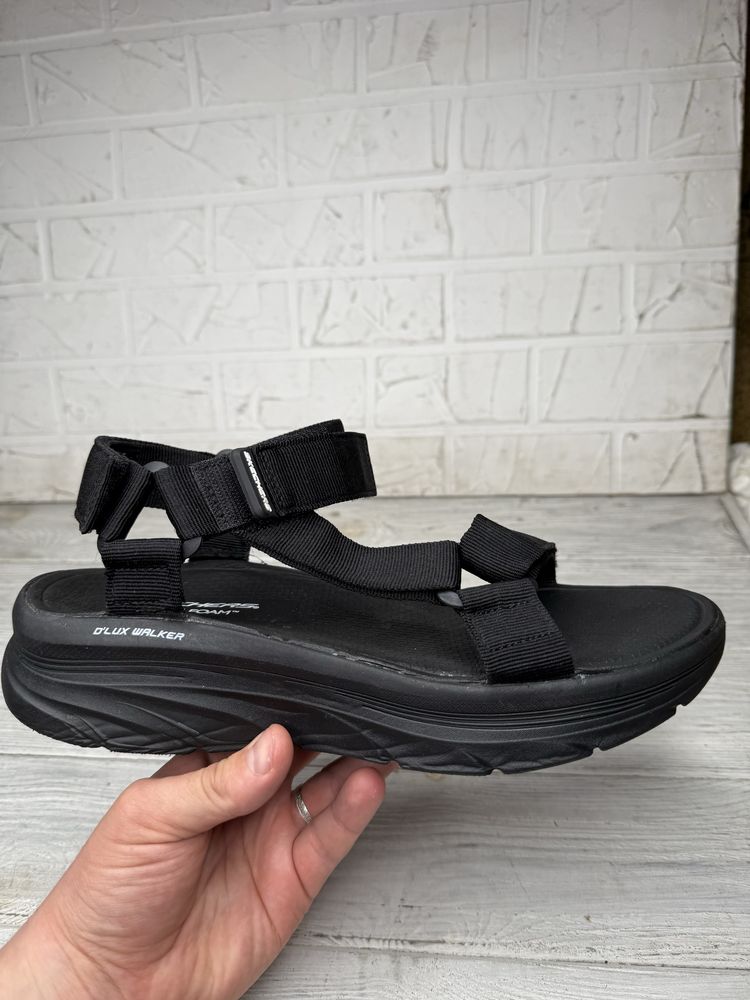Крутые удобные сандали skechers memory foam