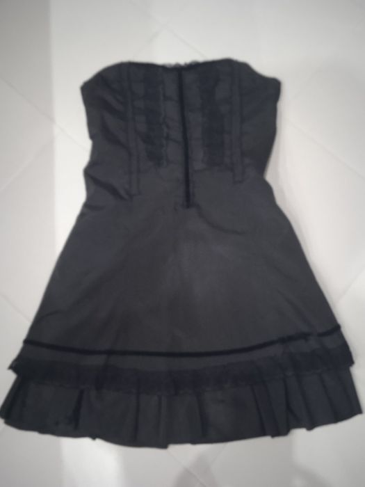 Vestido preto de cerimónia i