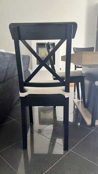 Cadeira Ingolf em preto