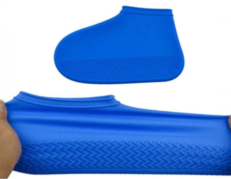 Силіконові бахіли на взуття водонепроникні силиконовые бахилы S M L XL