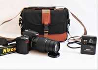 Nikon D60 com Nikon 55-200mm máquina fotográfica digital reflex