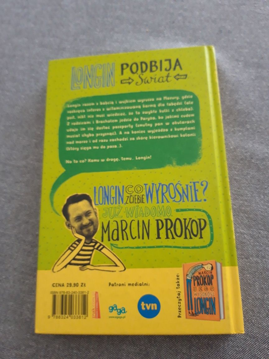 Marcin Prokop "Jego wysokość Longin" "Longin tu byłem"