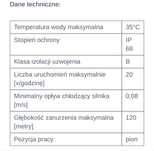 Pompa głębinowa sumoto 4f18