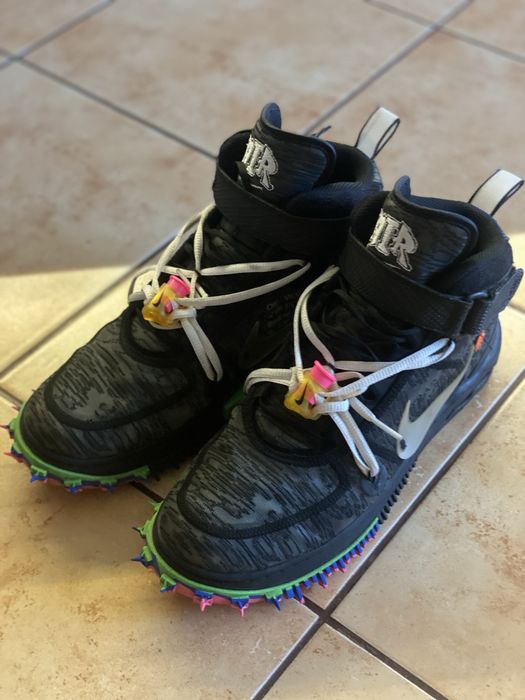 Nike air force 1 mid off-white black