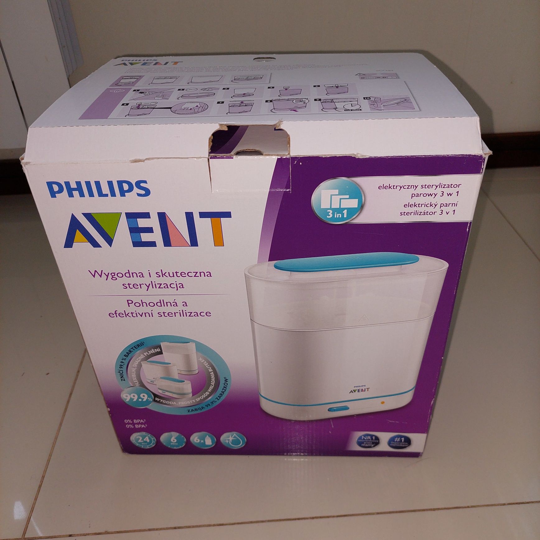 Стерилизатор для бутылочек Avent PHILIPS