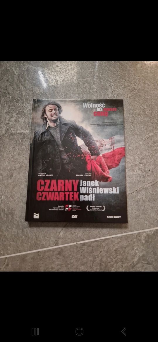 Film DVD Czarny czwartek Janek Wiśniewski padł