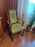 Fotel gabinetowy stylowy do biurka