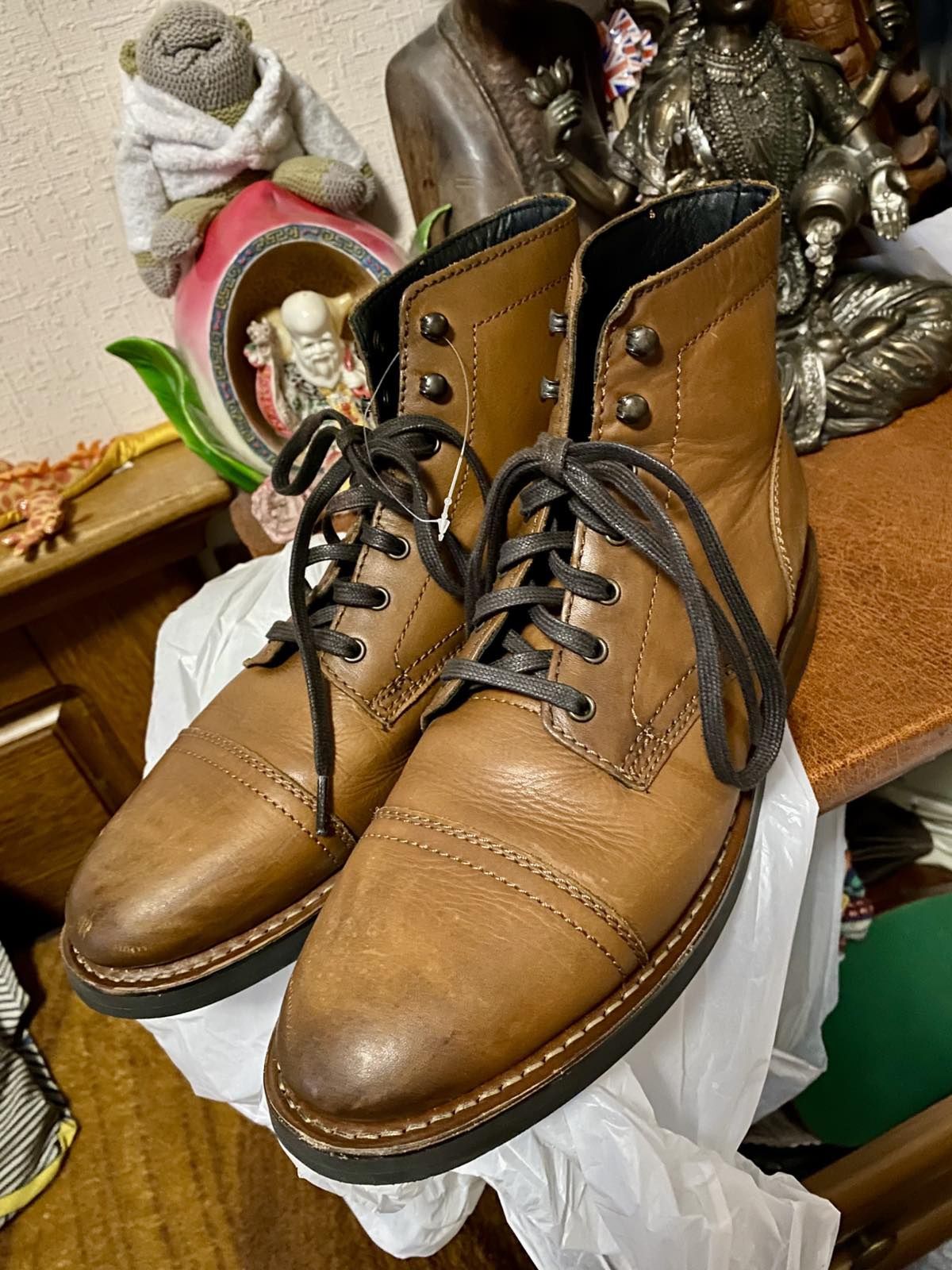 Кожаные ботинки, полуботинки, туфли, сапоги Thursday boot's Captain