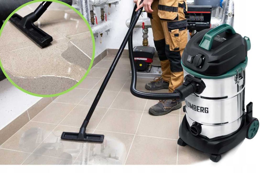 ODKURZACZ PRZEMYSŁOWY Bezworkowy MOCNY Uniwersalny Mokro Sucho 3600W