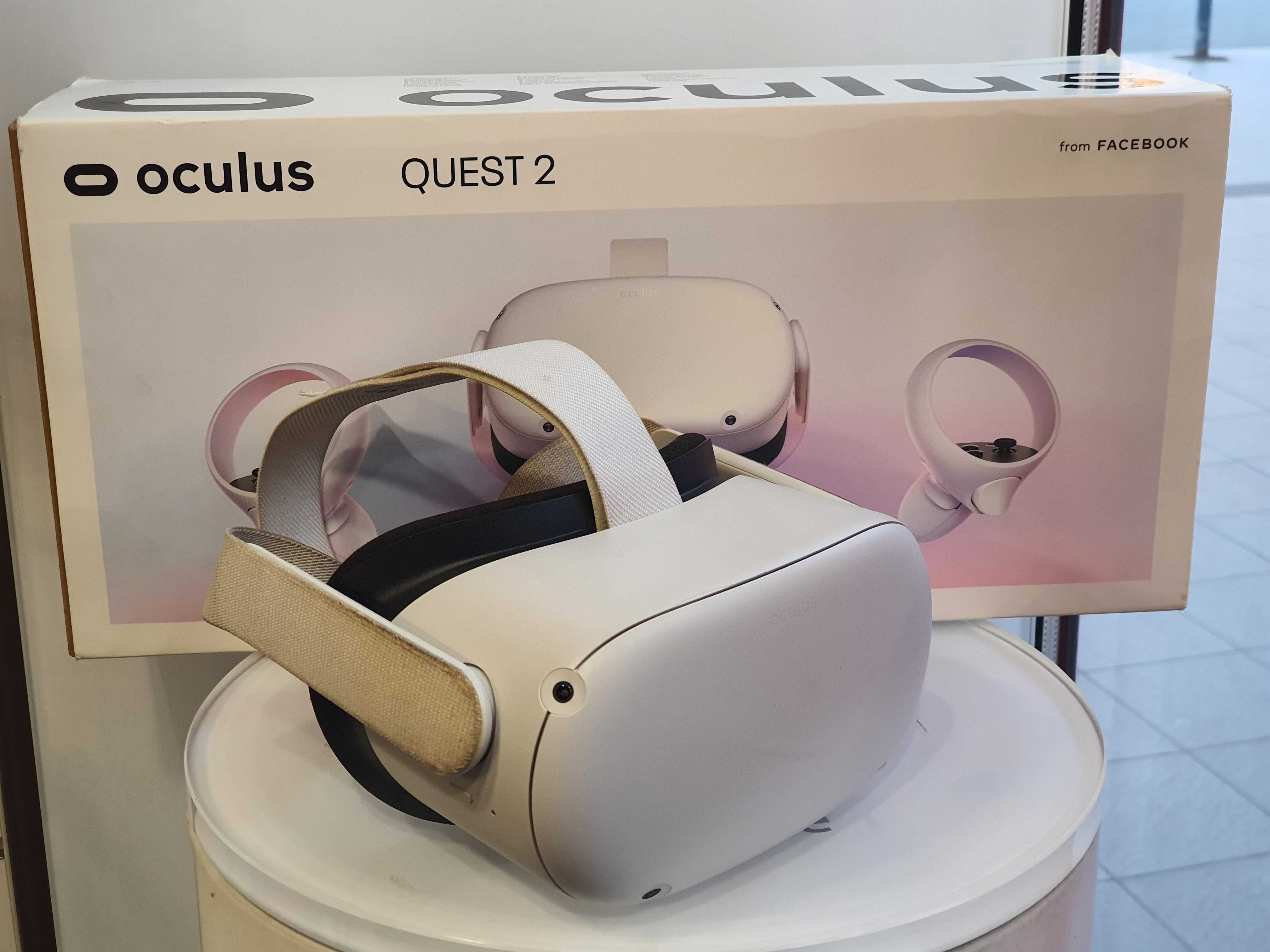 Google VR Oculus Quest 2 128GB+ Kontrolery Sklep Zamiana