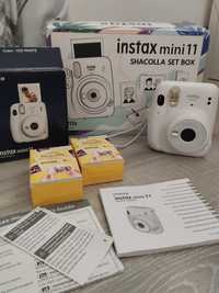 Instax Fujifilm mini 11 shacolla set box(w środku 9 zdjęć)