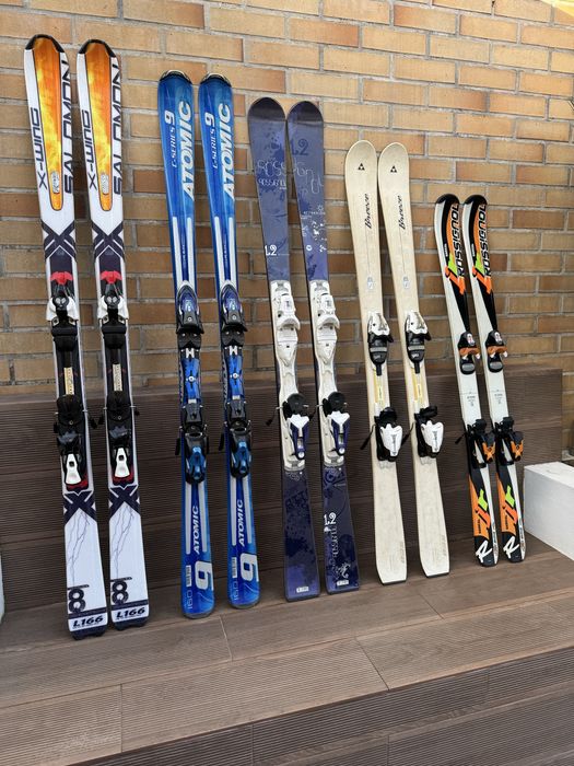 Skis Salomon/Atomic/Rossignol//Fischer