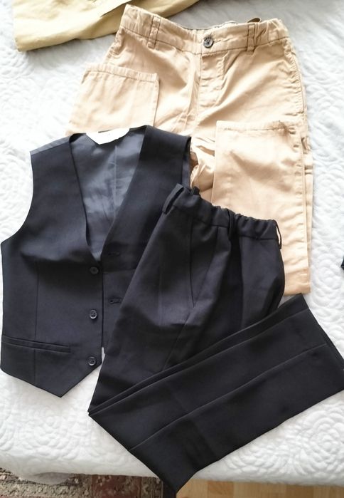 Ubranka chłopiec R. 128-134