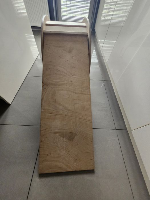 Bujak drewniany + zjezdzalnia
