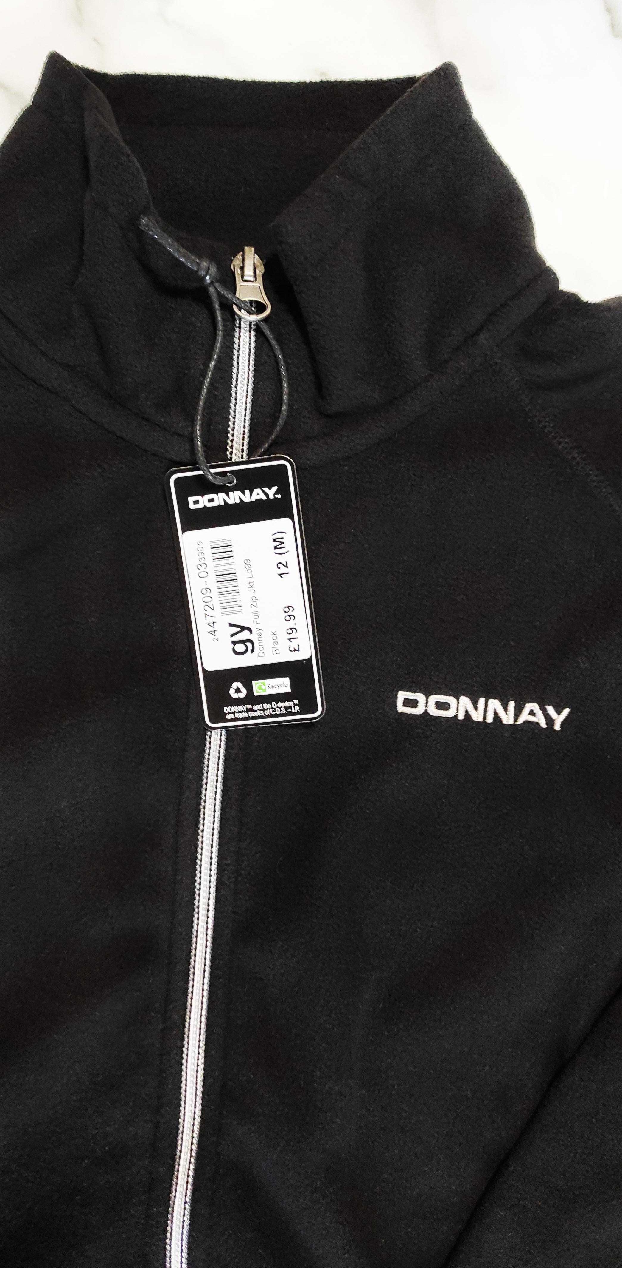 Флиска Donnay  черная  р. 12 (М)