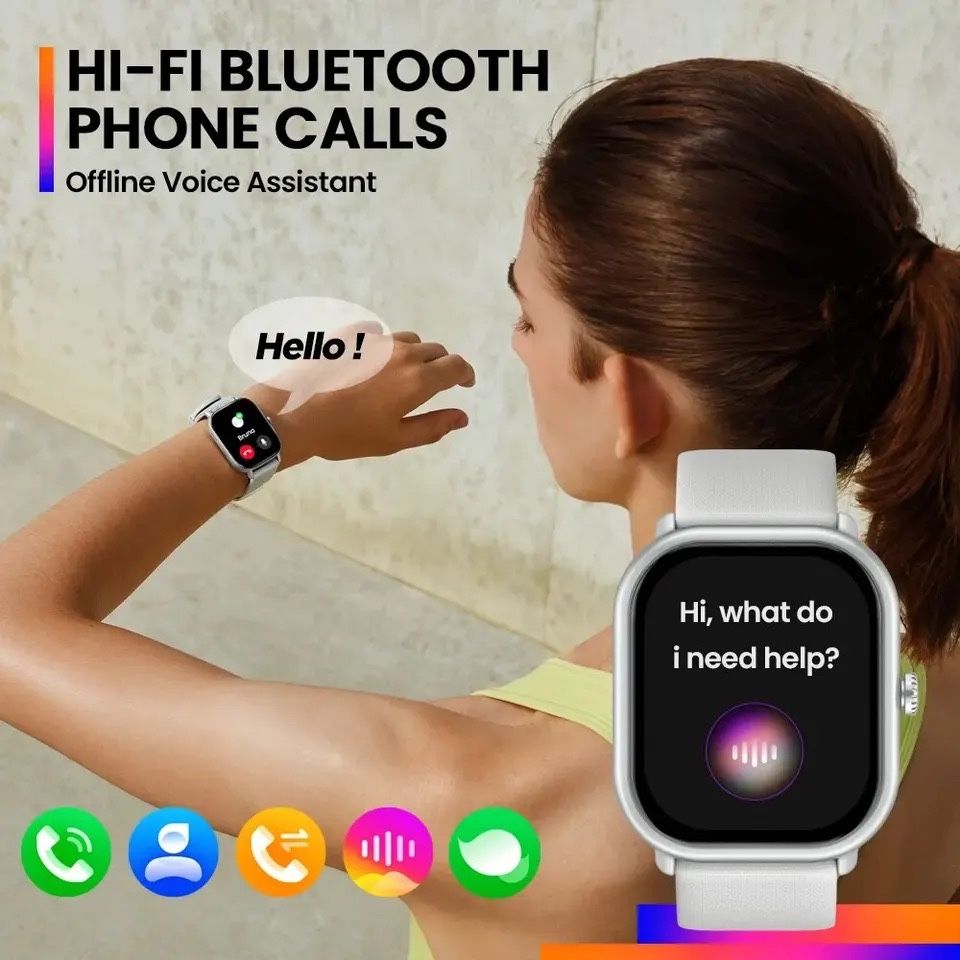 Smartwatch zeblaze GTS3 Pro branco novo e selado