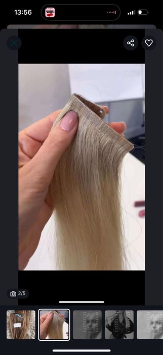 Gotowe zestawy do przedluzania wlsowo na bio tape biotasmy