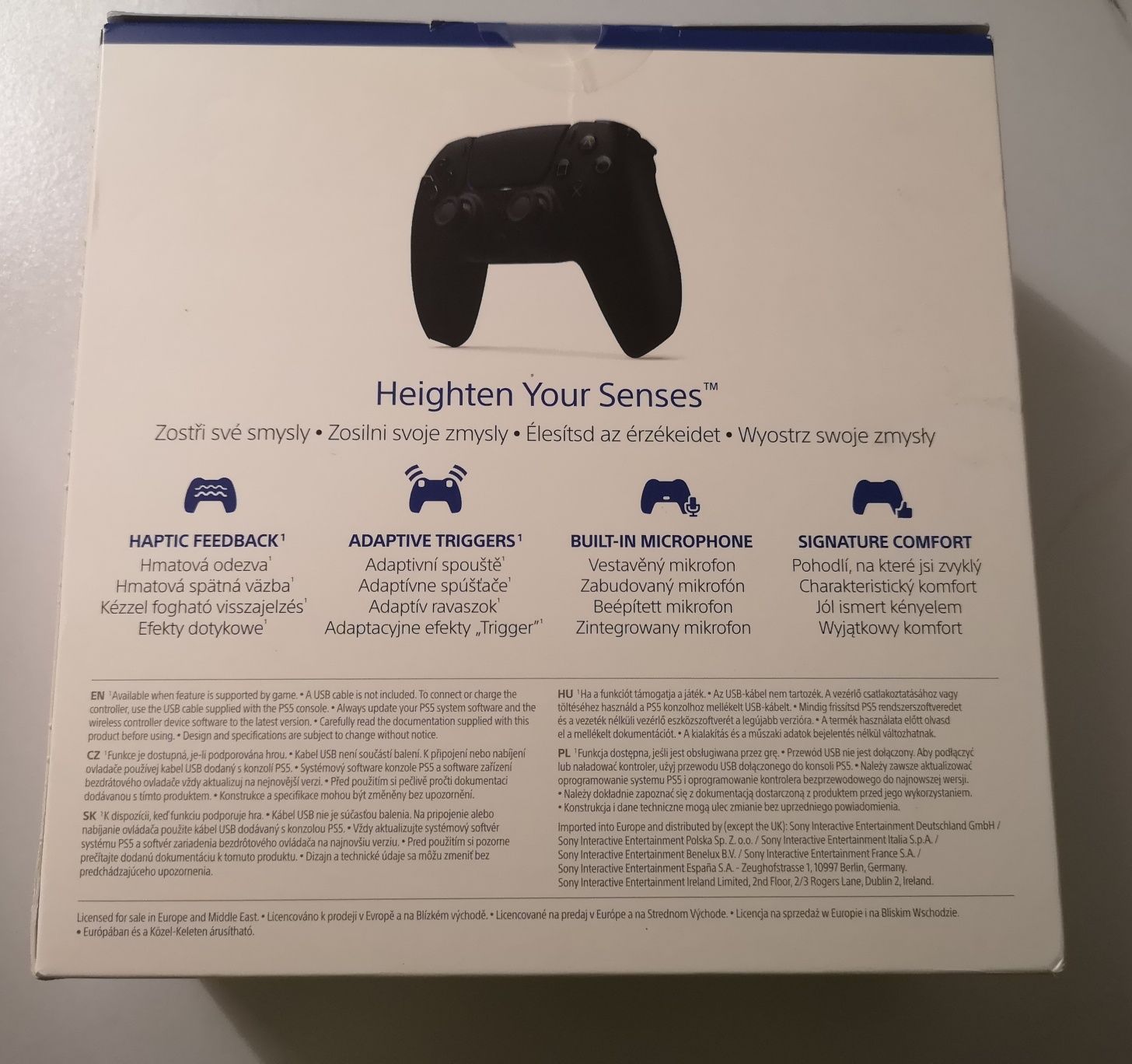 Kontroler DualSense PS5 Midnight Black nowy
