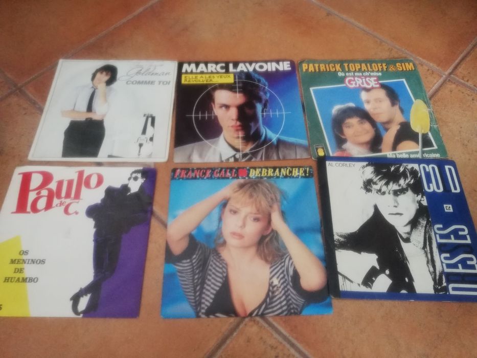 Discos vinil. 36 singles diversos