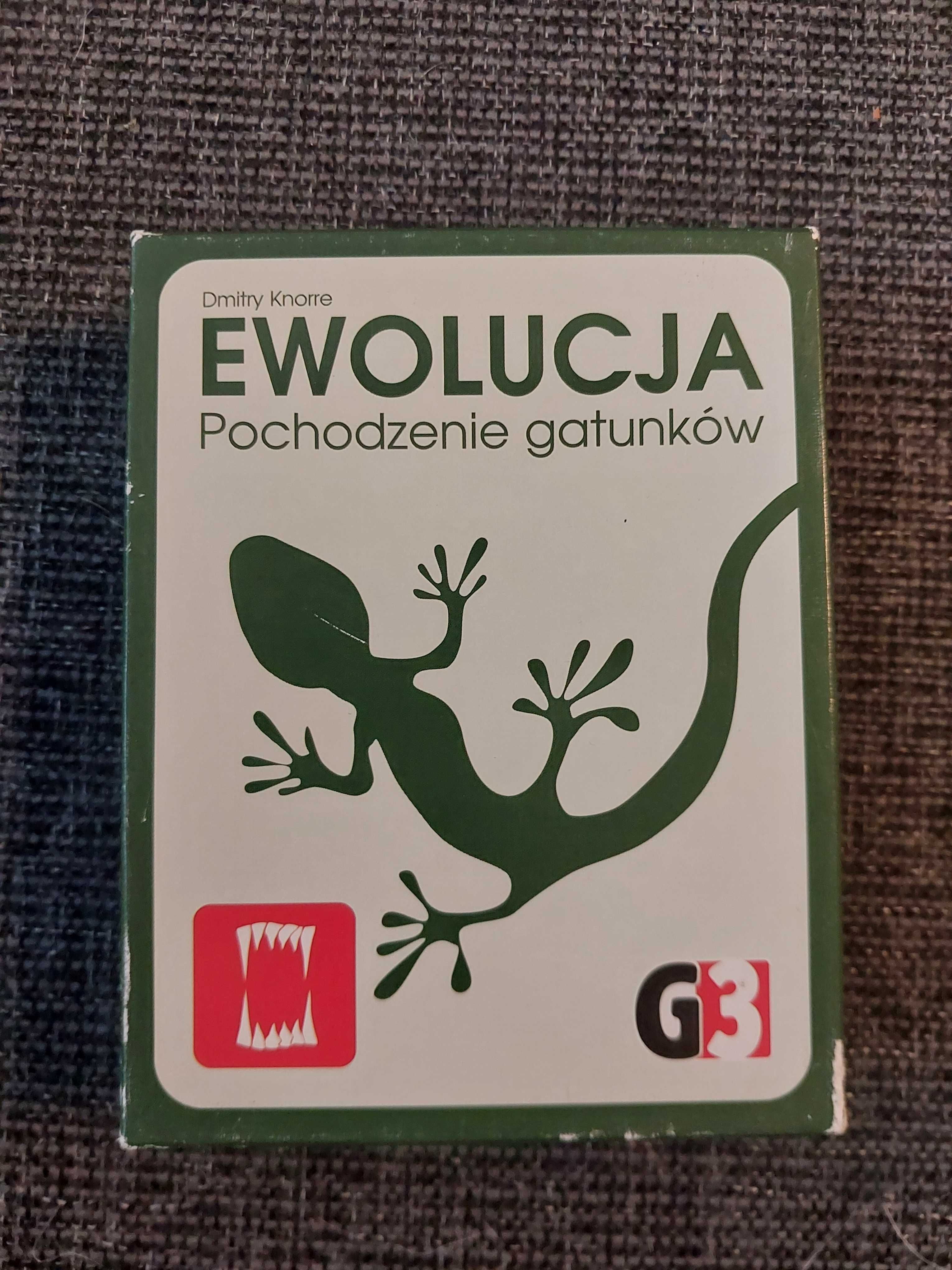 G3, gra towarzyska - Ewolucjal pochodzenie gatunków