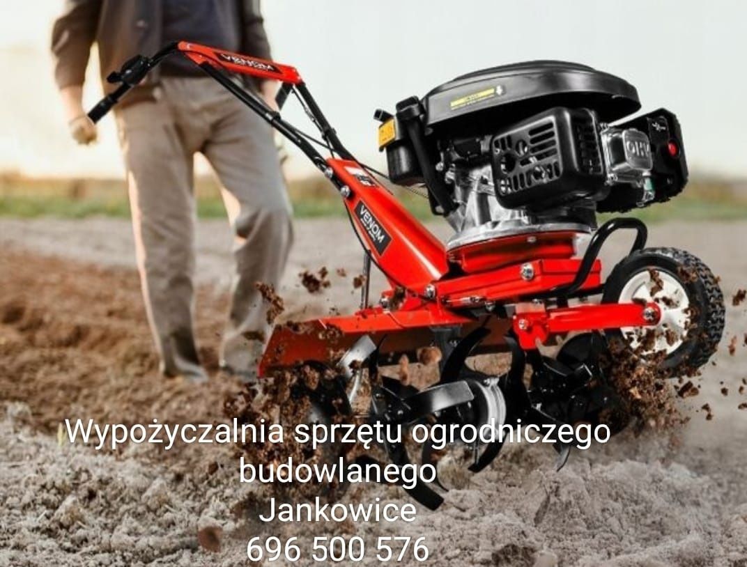 Glebogryzarka Spalinowa,Aerator,Wertykulator, Betoniarka, Zagęszczarka