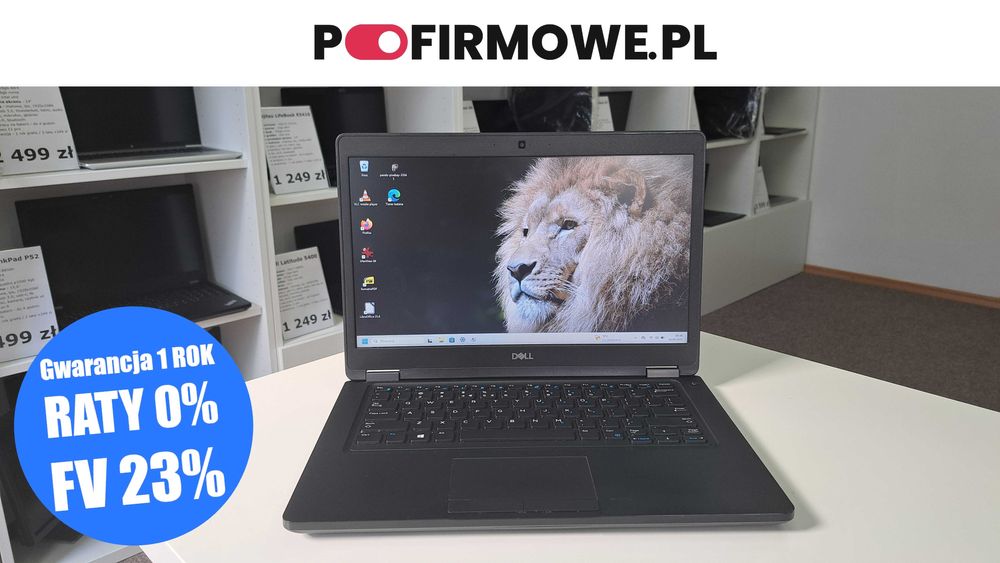 Biznesowy Dell Latitude 5480 14,1" i5 8GB 256SSD HDMI Klasa A Matowy