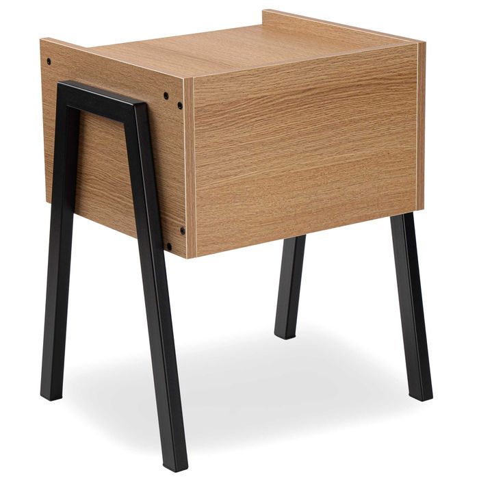 Szafka nocna SKIVE modern oak