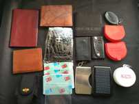 Conjunto de Carteiras, Porta Moedas e Porta Chaves