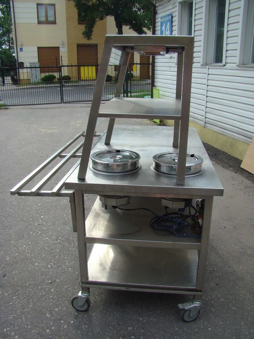 stół gastronomiczny z podgrzewaczem APW Wyott