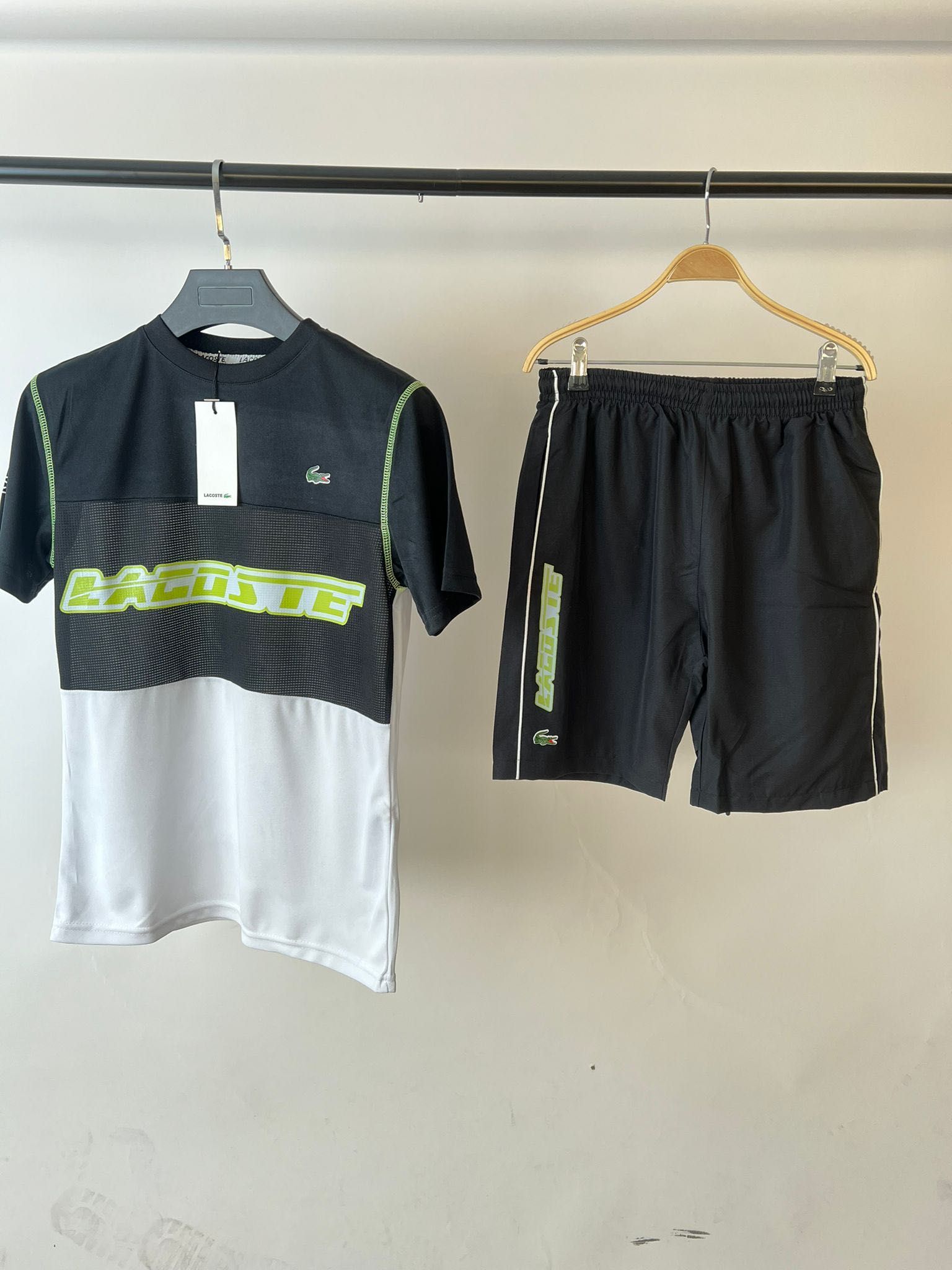 Conjunto Lacoste Verão