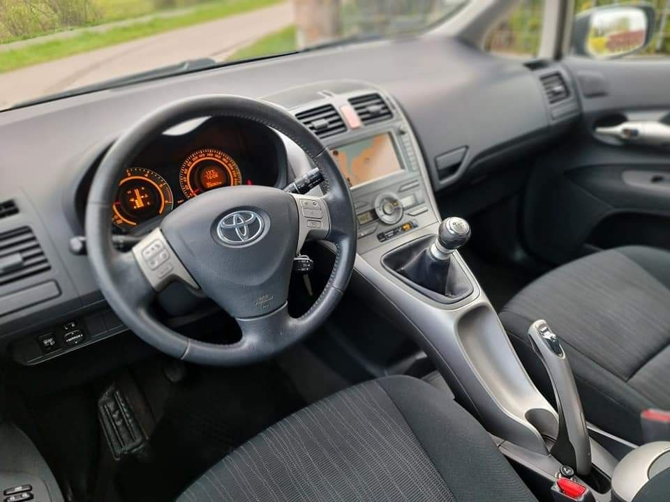 Toyota Auris 2.0 126KM 2008r#Nawigacja#Zarejestrowana#Opłaty Ważne.