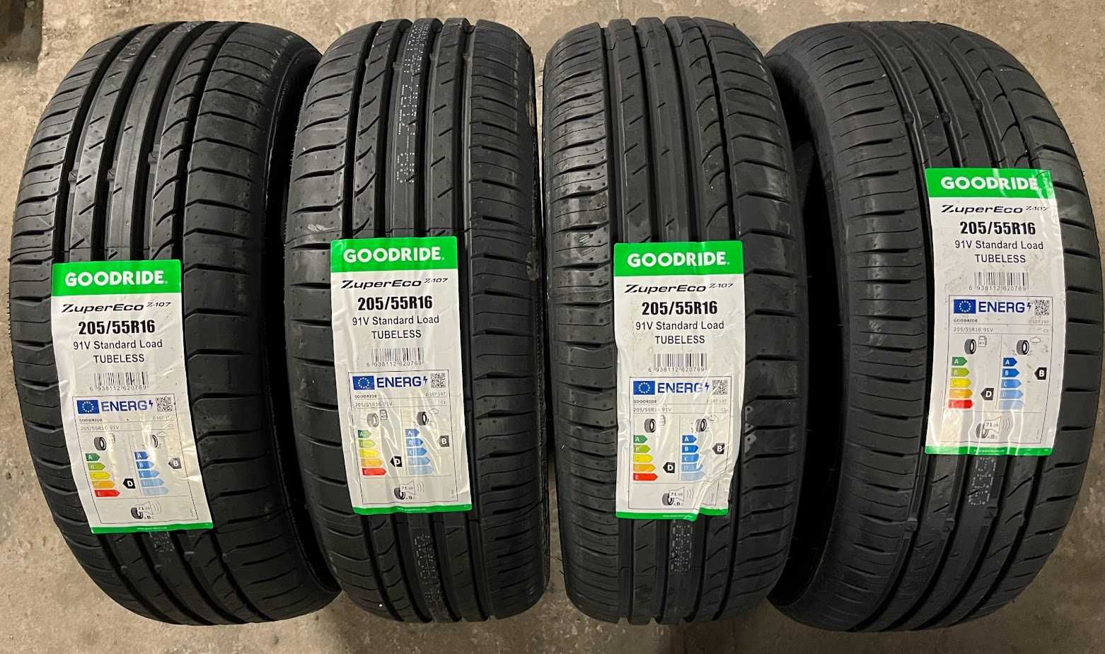 205/55R16 Goodride ZuperEco Z-107 cztery nowe opony letnie 2023