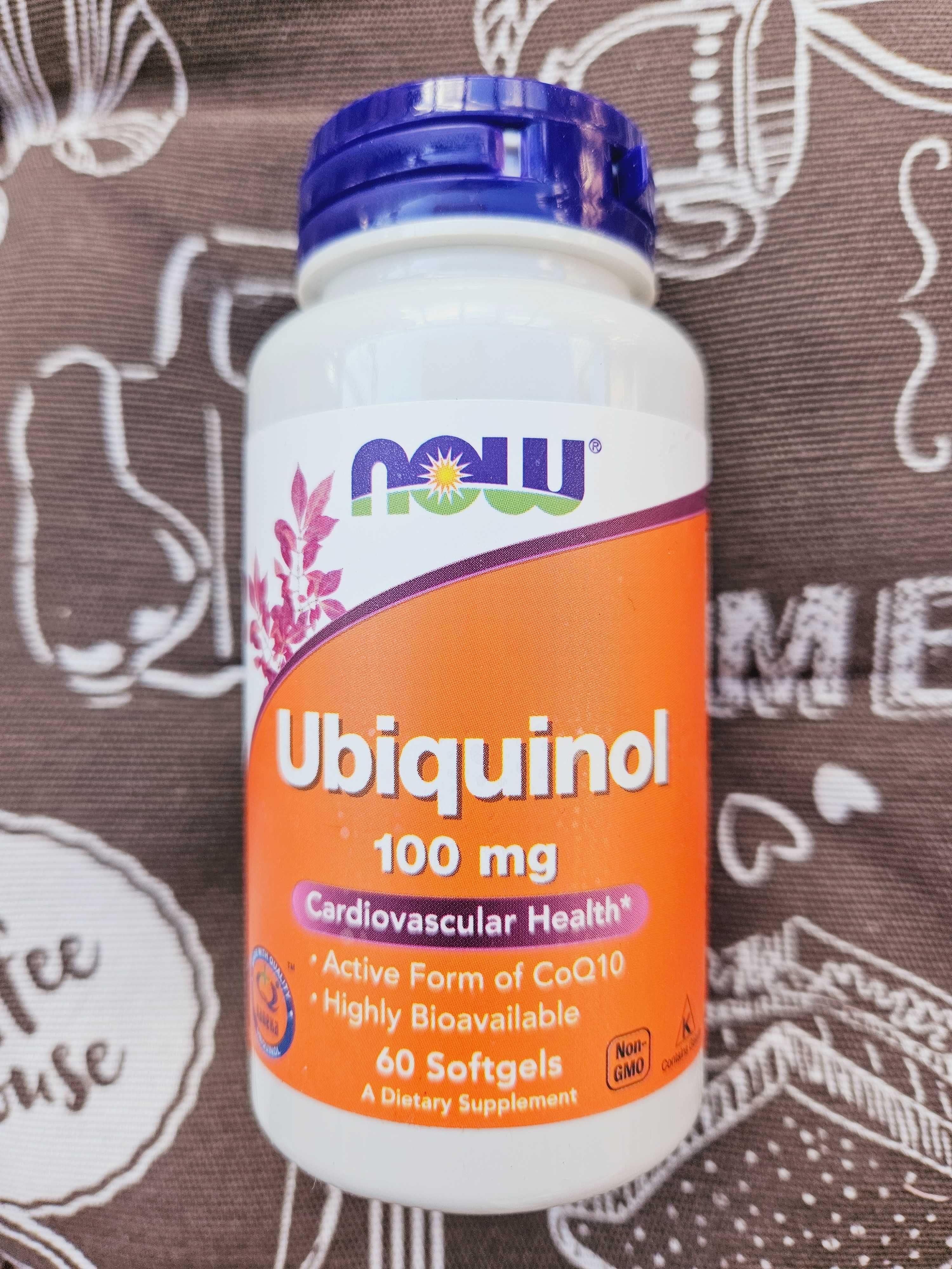 Coenzyme Q10 CoQ10 коэнзим коензим Now foods California PQQ Убіхінол