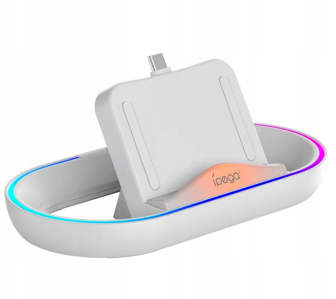 Stacja Ładująca PSP Podstawka RGB LED na Sony PlayStation Portal