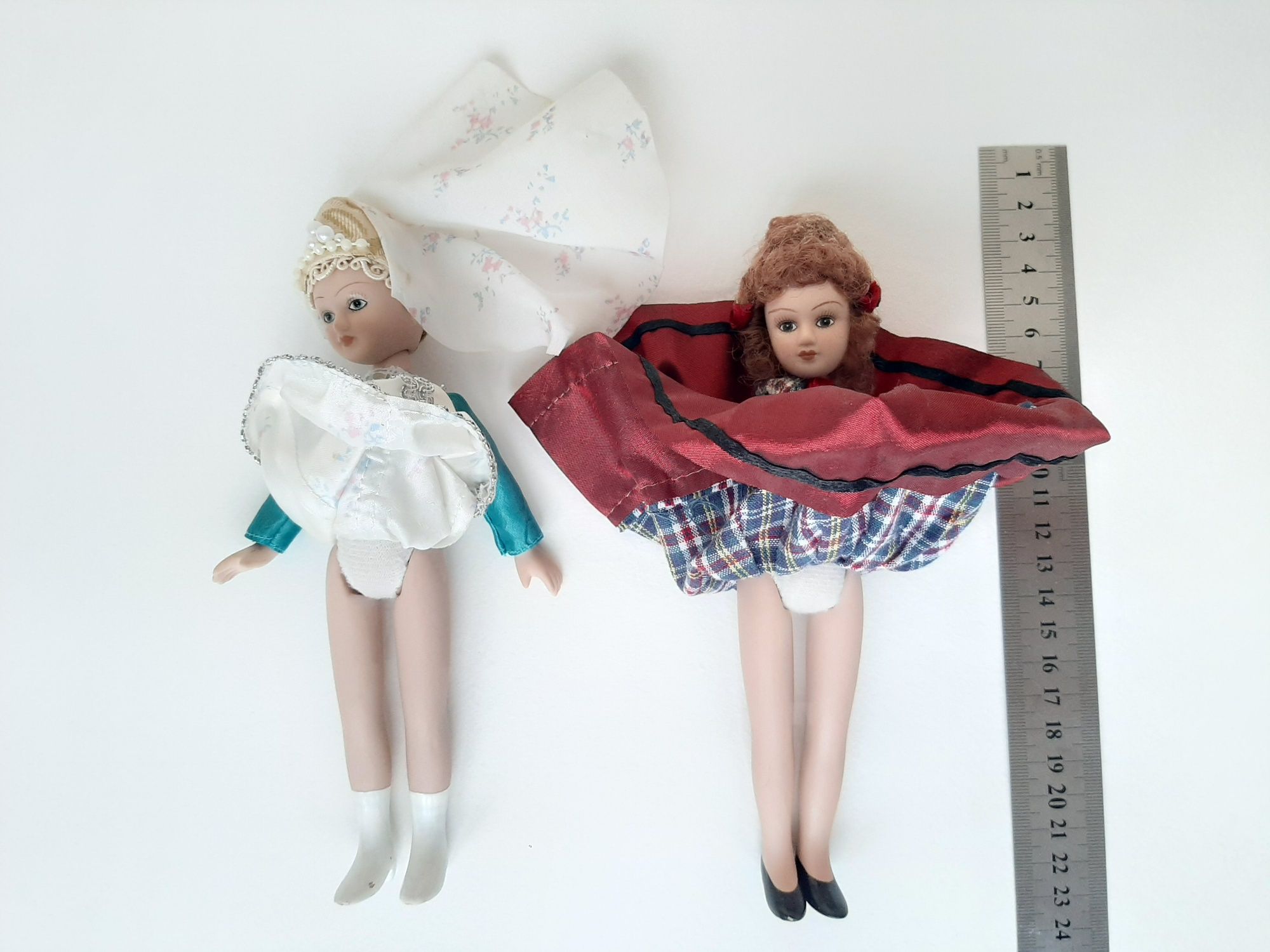 Фарфоровые куклы фарфорові ляльки висота 20 см.