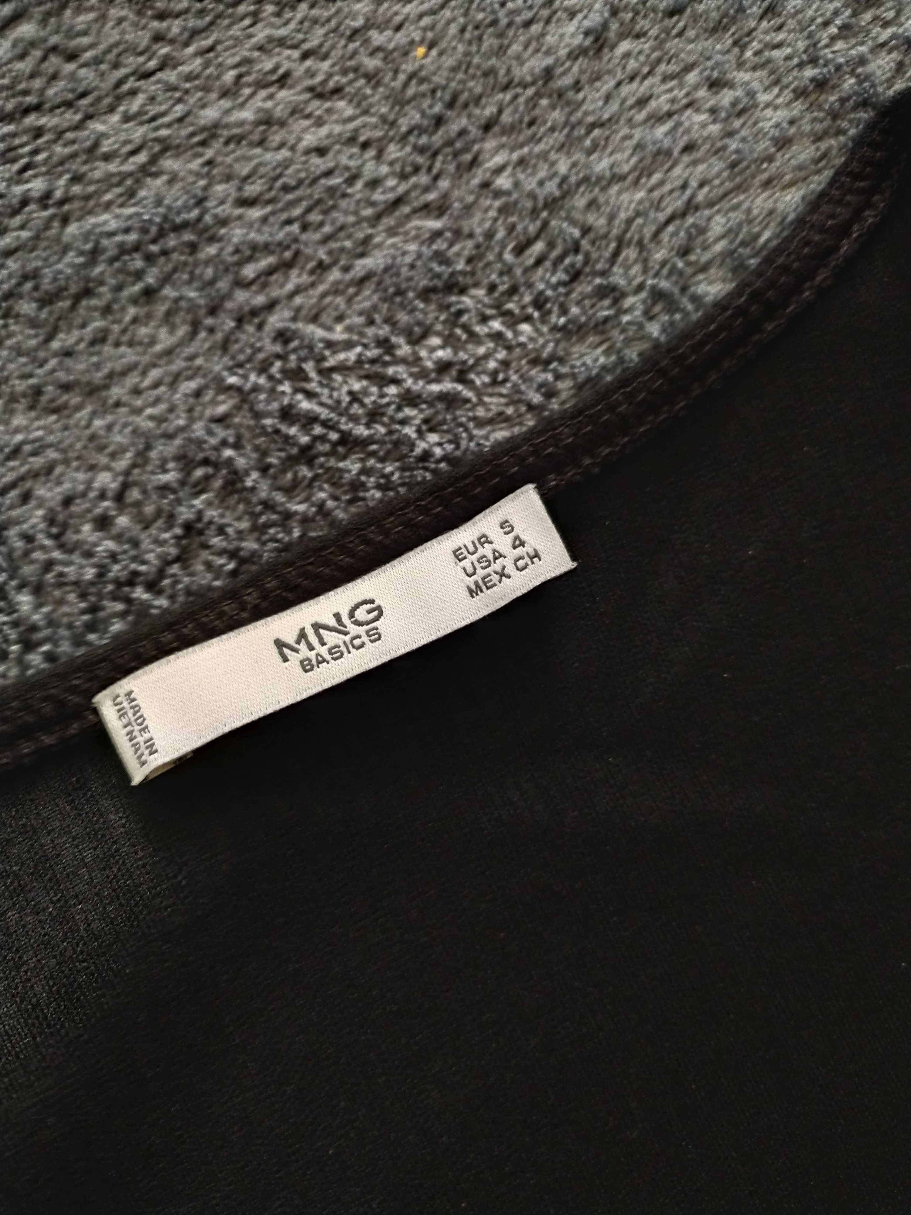 Mango Basics dopasowana czarna sukienka 36 S nowa bez metki