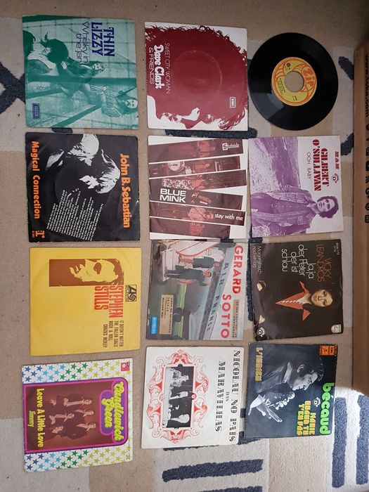 Discos de vinil variados