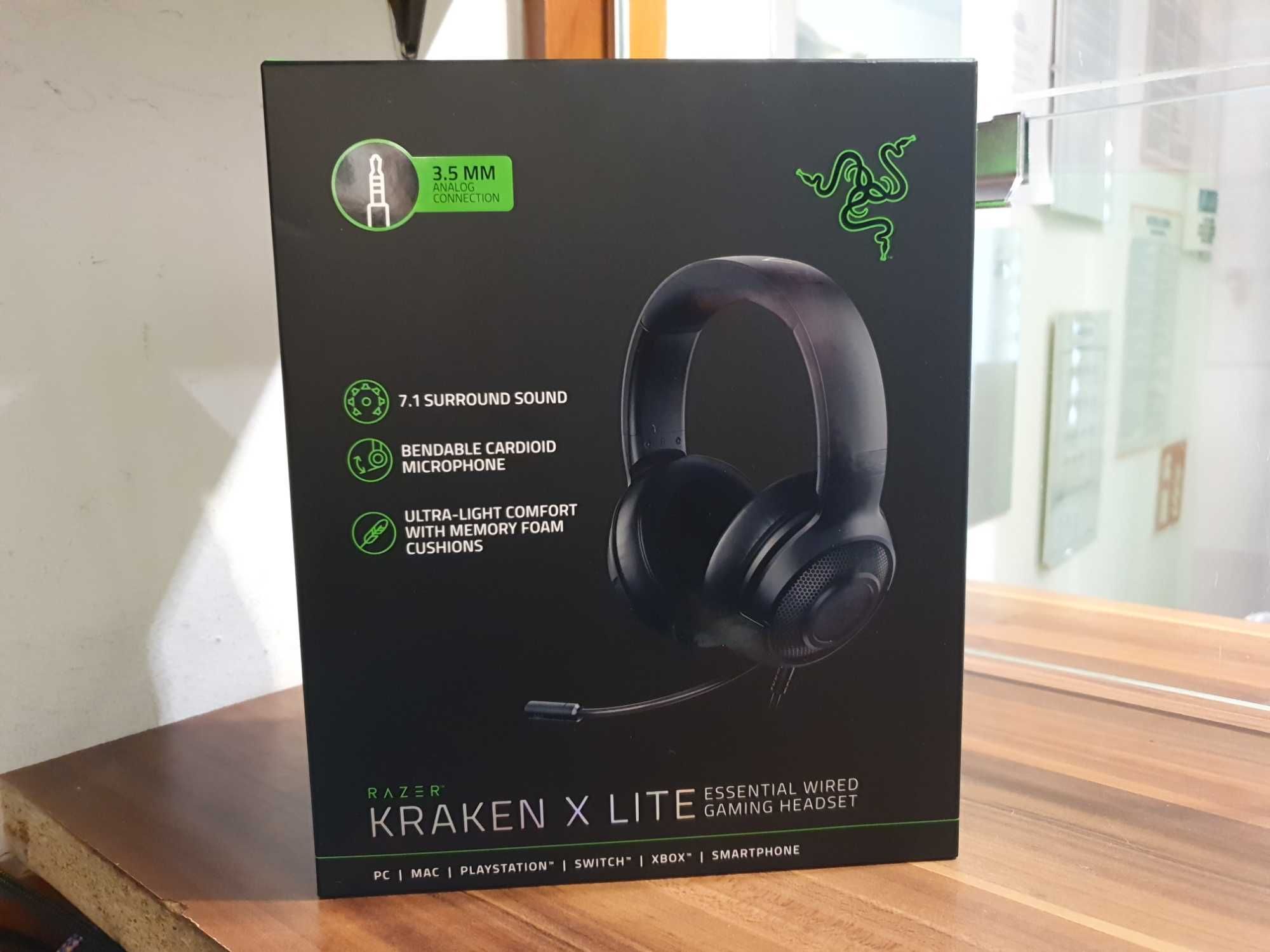 Słuchawki gamingowe Razer Kraken X Lite