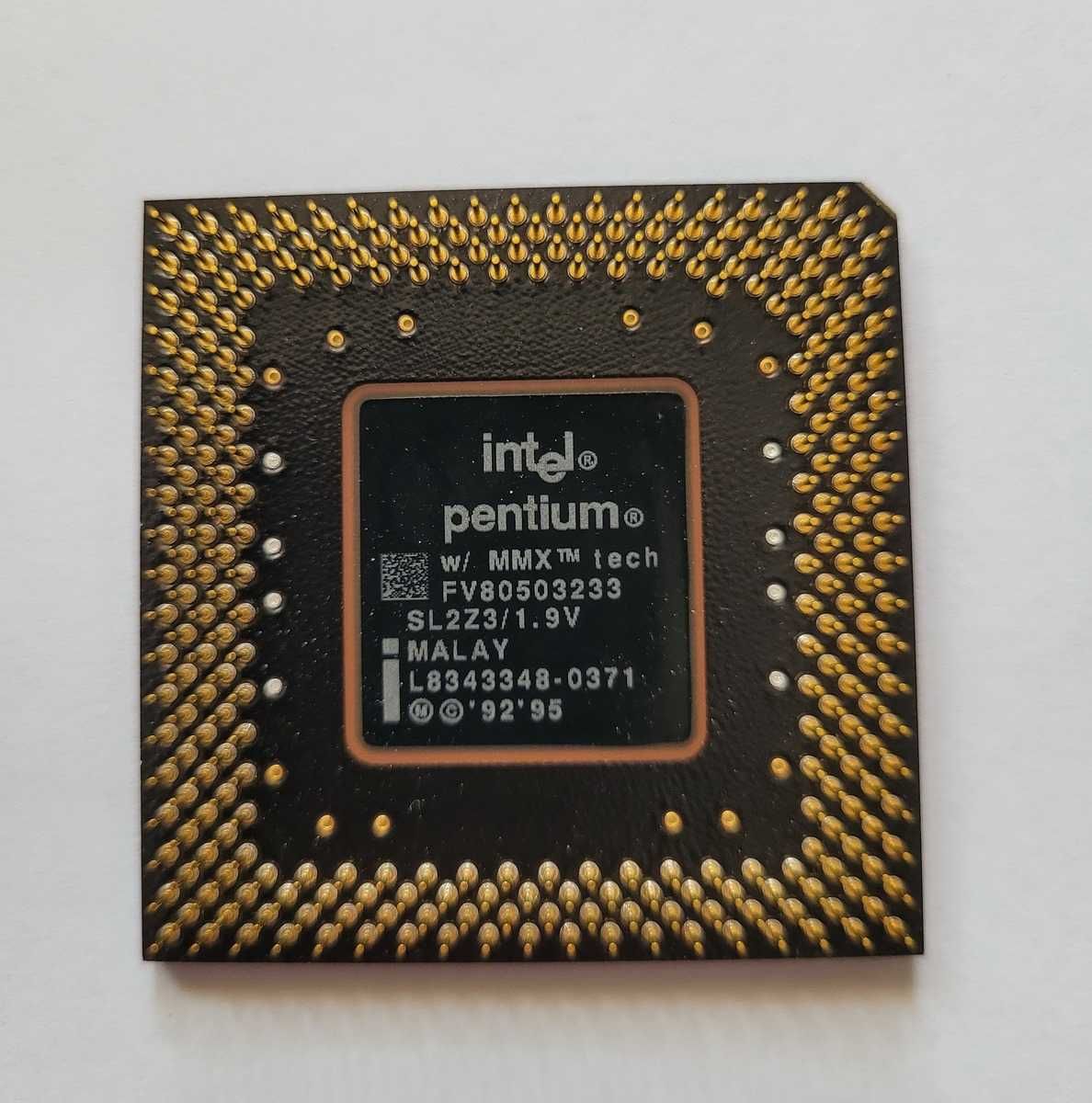 Pentium 233 MMX socket 7
