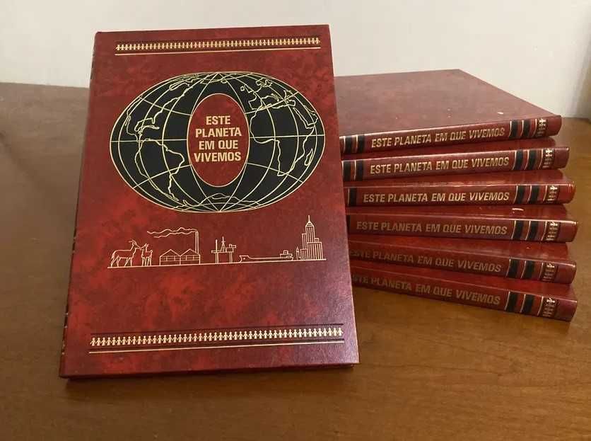 Magnífica Coleção de Livros "Este Planeta em que Vivemos"