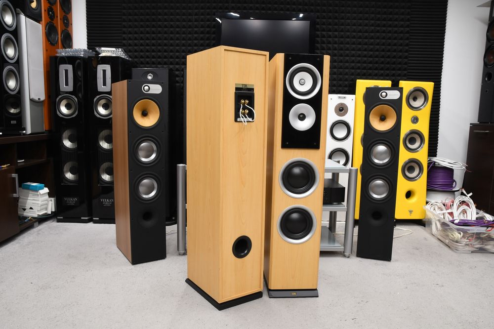 Zadbane kolumny Głośnikowe podłogowe stereo TDL STUDIO 10
