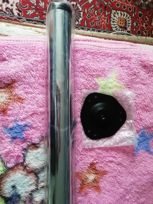 Нога мебельная хромированная.