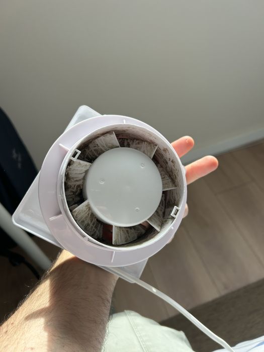 Ventilador extrator 100mm (cozinha ou casa de banho)