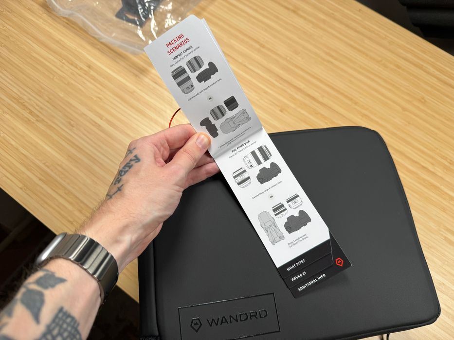 Organizer Wandrd Essential Camera Cube