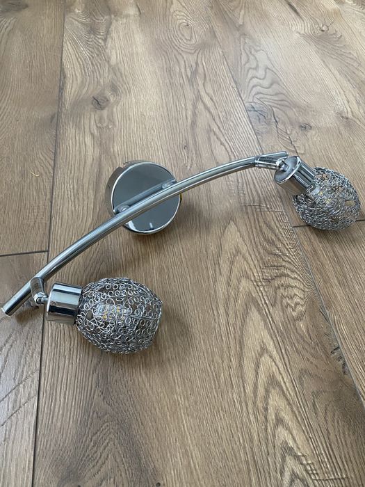 Lampa srebrna ażur Glamour