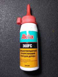 Клей поліуретановий швидкотвердіючий для дерева Akfix 360FC 150 мл.