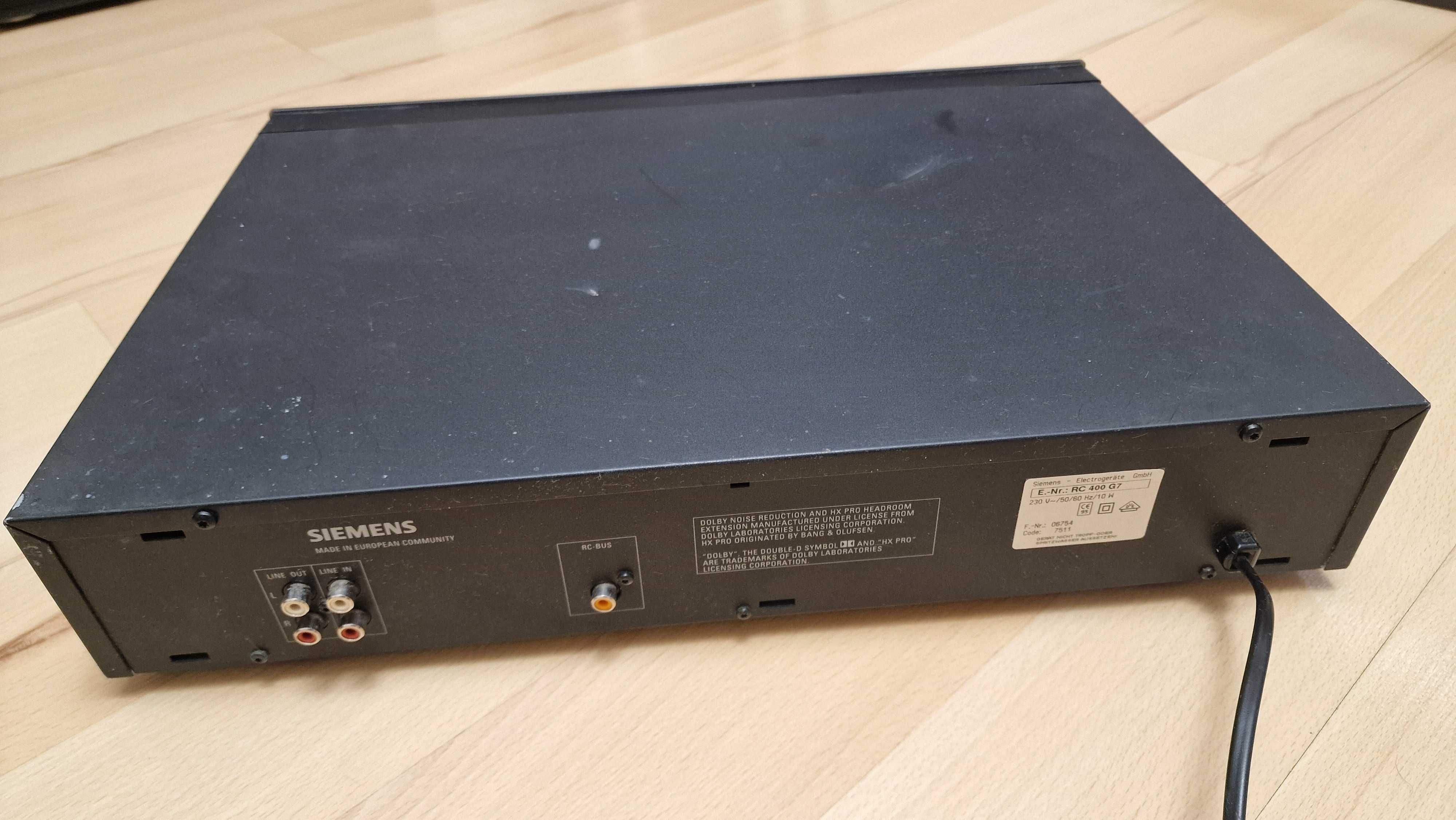 Siemens RC400 magnetofon kasetowy Selected Edition