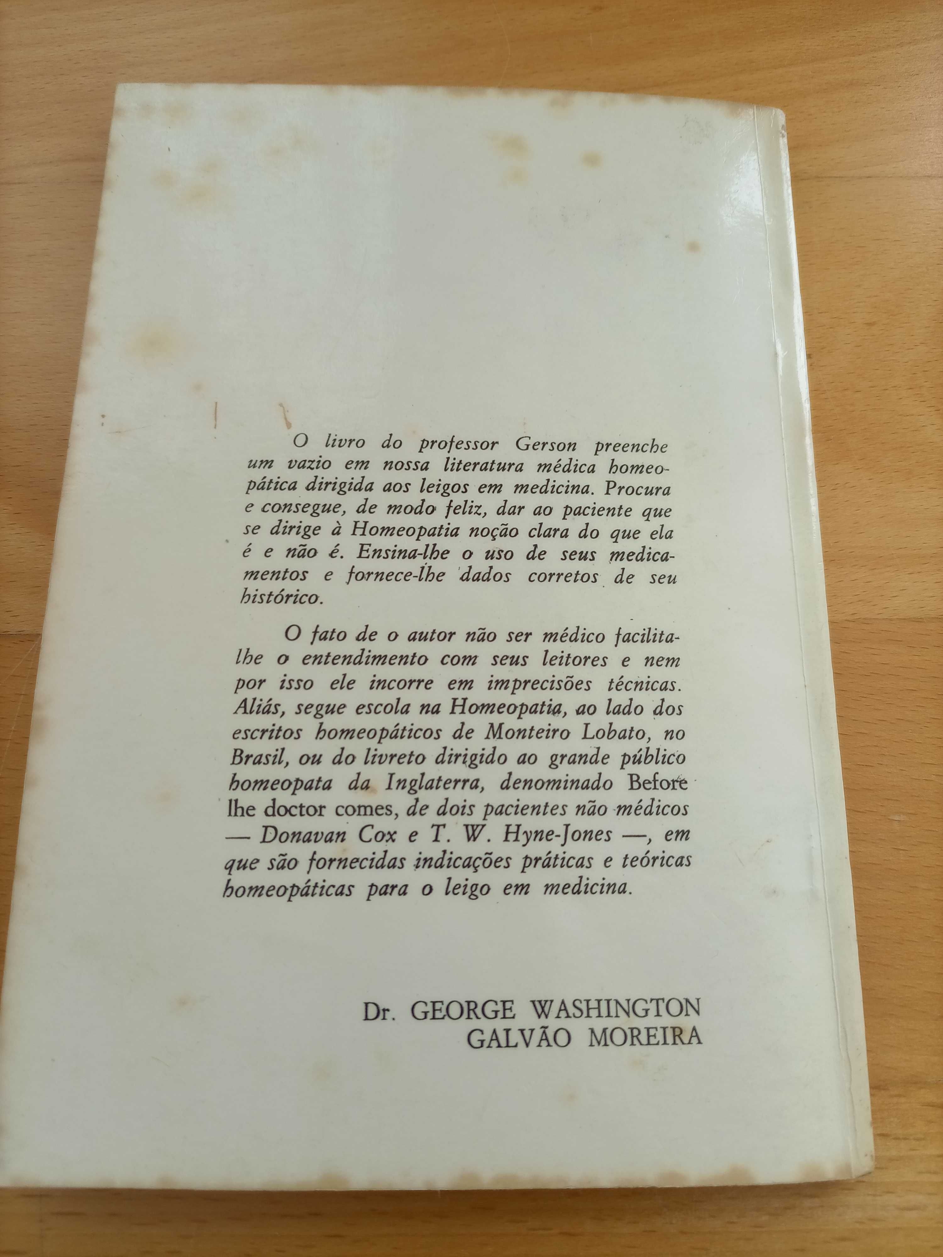 Livro "Homeopatia - O que é e o que não é" - Antigo