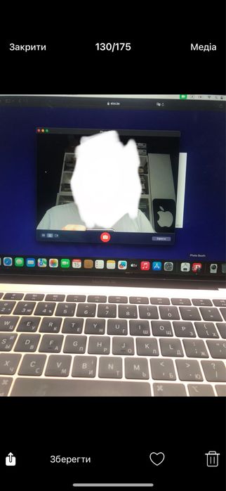 Екран Macbook Air 13 A1932 2019 A2179 2020 Дисплей з кришкою в зборі